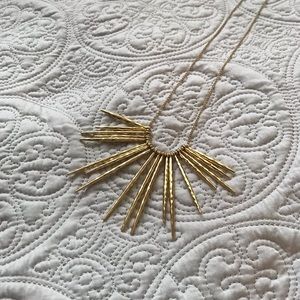 Stella & Dot Kari Fringe Adjustable Necklace